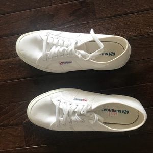 White Superga sneakers - size 8.5
